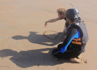 Theorie sur la plage